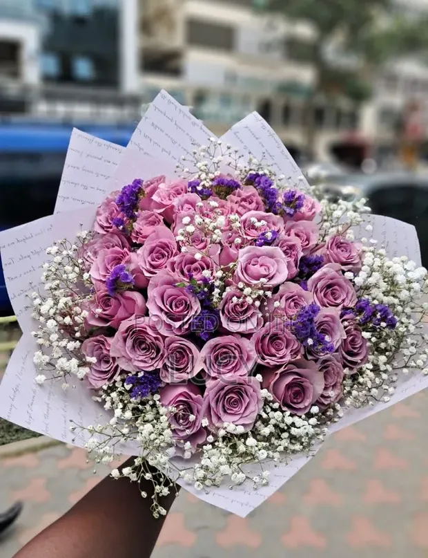 Purple Bouquet - 1