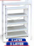 Premier 5-Tier Shoe Rack - 2