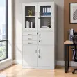 2-Door Cabinet with Inbuilt Safe - 1