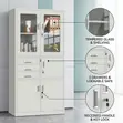 2-Door Cabinet with Inbuilt Safe - 3