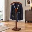 Mahogany Suit & Coat Hanger - 5