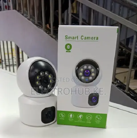 V380 Dual Lens Pan Tilt Indoor Security Camera - 1