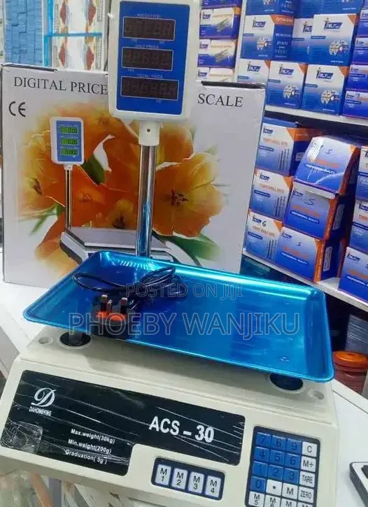 ACS 30KG Platform Scale With Arm - 1
