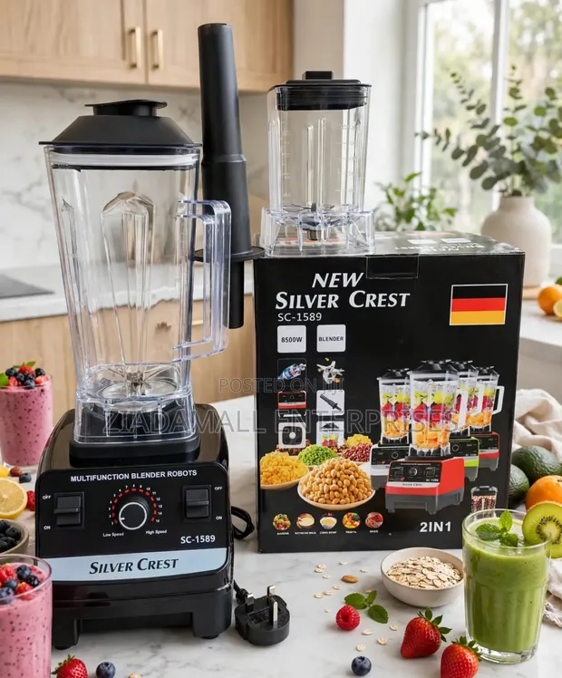 Silver Crest 2-in-1 Commercial Blender 8500W - 1