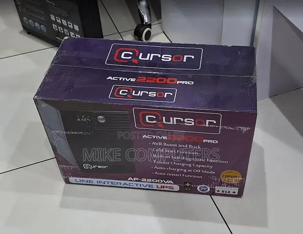 Quality 6-Port 2.2KVA Cursor Active Pro UPS - 1