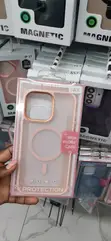 Pink & Rose Gold MagSafe Matte Case kwa iPhone 14 Pro Max - 1