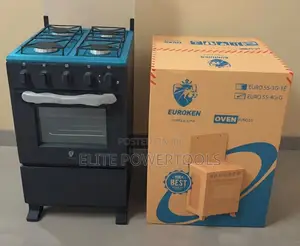 Jiko la Gesi la 4-Burner 50x55cm Jipya