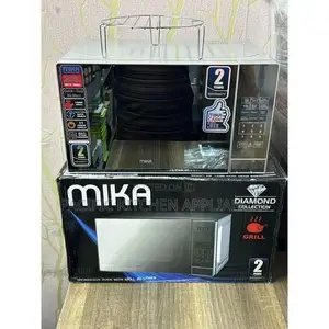 Mika Microwave Oven Grill 20L 1000W Grill Silver