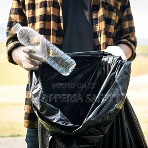 Heavy Duty Trash Bags - 50 Pcs/Set