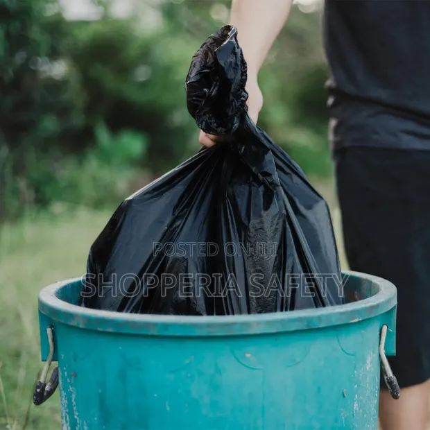 50Pcs/Set Large Garbage Bags - 1