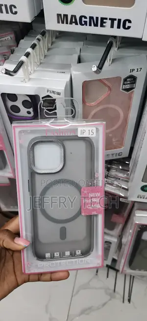 Kifaa cha Kioo cha iPhone 15 chenye Sumaku