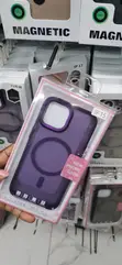Translucent Matte Purple MagSafe Case for iPhone 15 - 2