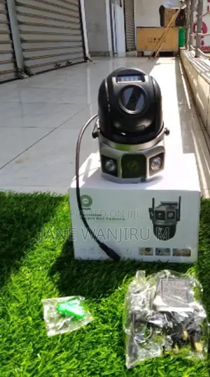 Dual Lens WiFi Security Camera - HD Surveillance