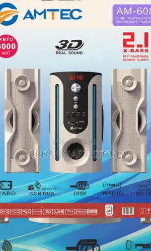 Amtec AM-608 2.1 Channel Home Theatre System