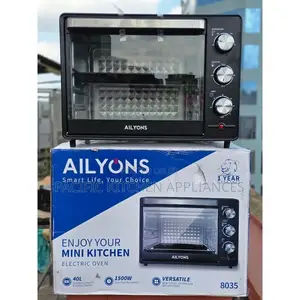 Ailyons 40L Umeme Baking Oven na Rotisserie