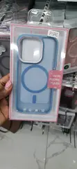 Kifaa cha Pink MagSafe kwa iPhone 15 Pro - 1