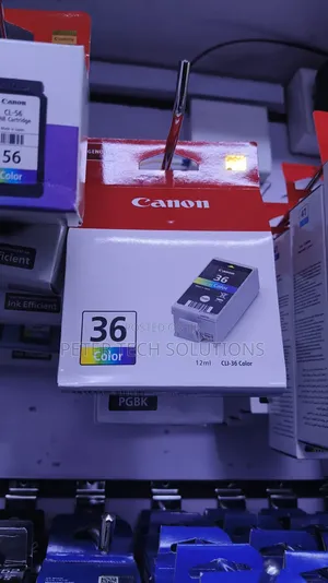 Canon CLI-36 Ink Cartridge ya Rangi