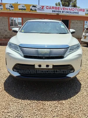 Toyota Harrier 2019 Nyeupe