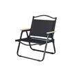 Compact Portable Black Chair for Camping & Outdoors - 3