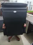 Director's High Back Leather Office Chair - 1