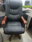 Director's High Back Leather Office Chair - 3