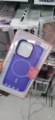 Purple Translucent Matte MagSafe Case for iPhone 15 Pro - 2