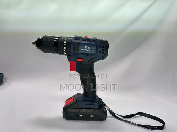 Maxmach Cordless Drill CD 24-10b na Betri 2 - 1