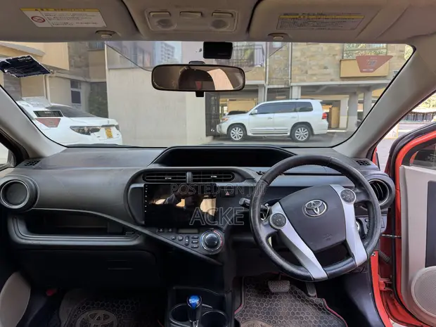 Toyota Aqua 2012 Hybrid - Orange - 1