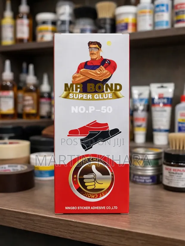 Mr.Bond Super Glue kwa Mbao, Plastiki, Mpira, Ngozi - 1