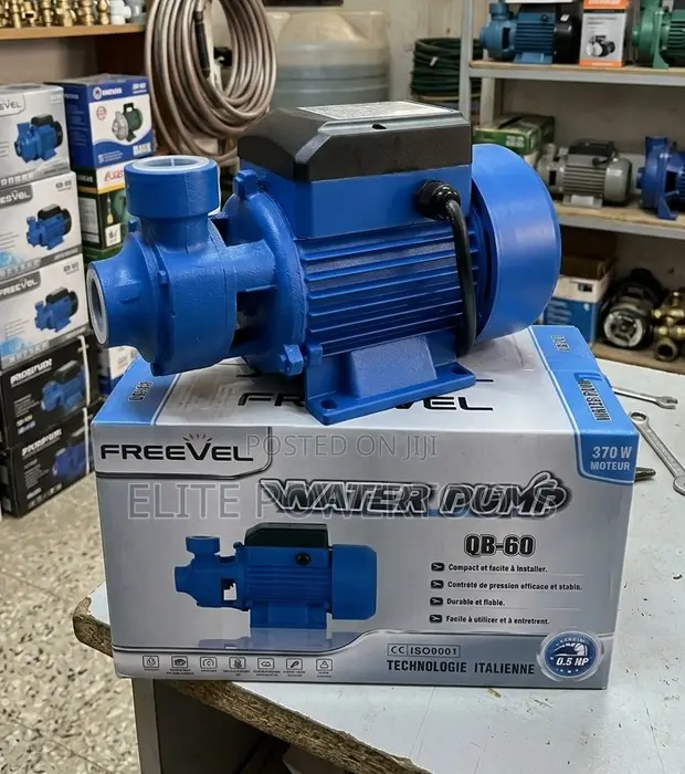 FREEVEL QB-60 0.5 HP Water Pump ya Umeme - 1