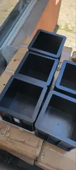 Plastic Concrete Testing Cube Moulds - 1