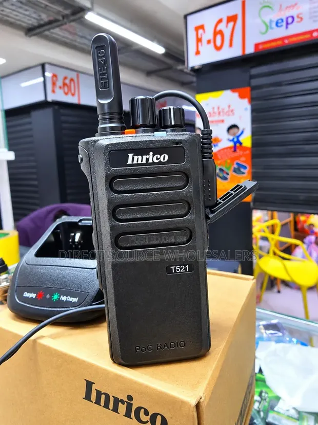 Inrico T521 PoC Walkie Talkie for Hotels & Events - 1