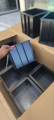 Durable Plastic Concrete Test Cube Moulds - 2