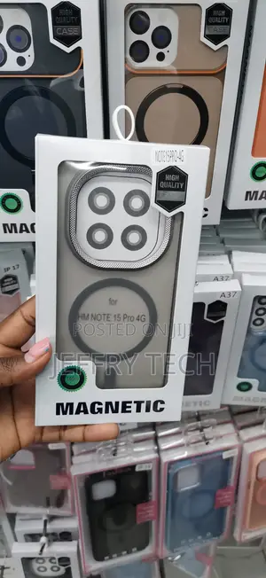Kifaa cha Kioo cha MagSafe chenye Sumaku kwa Xiaomi Redmi Note 15 Pro