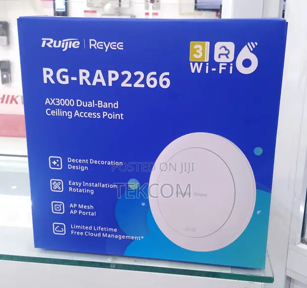 Reyee RG-RAP2266 AX3000 Indoor Ceiling-Mount Wi-Fi 6 Access Point - 1