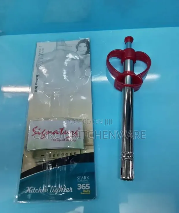 Signature Housewares Lighter ya Gesi ya Stainless Steel - 1