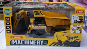 Remote Controlled Tipper and Excavator Toy Cars