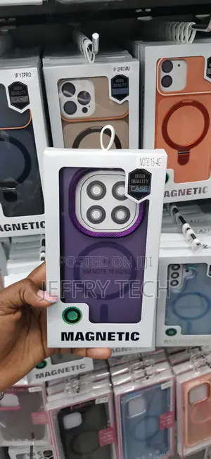 Purple Magnetic Case for Xiaomi Redmi Note 15 4G/5G