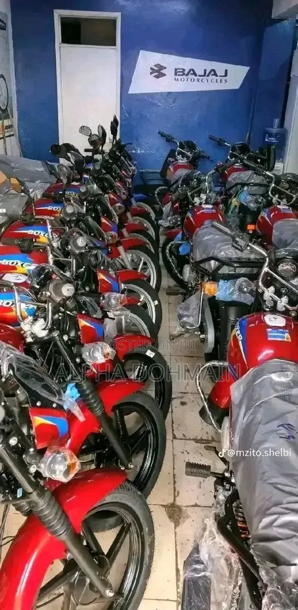 Bajaj Boxer 150 UG Mpya 2024 Nyeusi - 1