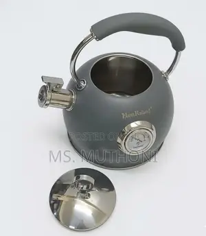 Haus Roland 3L Matte Grey Whistling Kettle