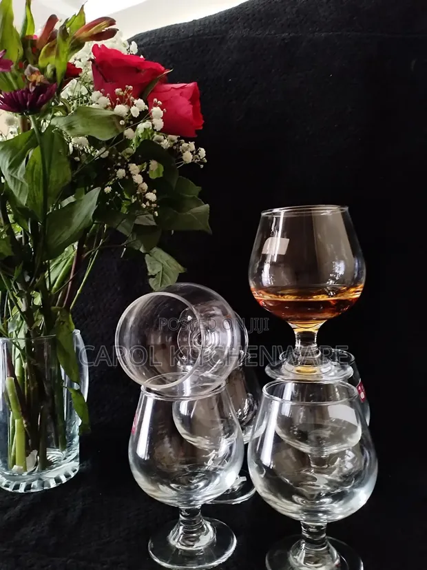 Set of 6 Cognac / Brandy Glasses - 1