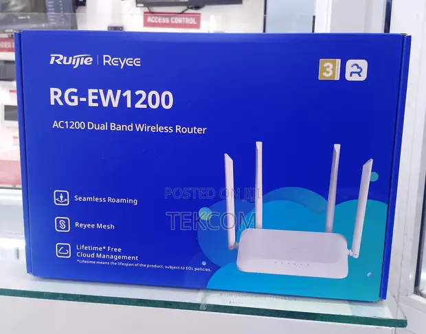 Ruijie Reyee RG-EW1200 Dual-Band Wi-Fi 5 Router - 1