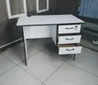 Modern Executive Office Desk with 3 Drawer Storage - 1