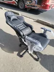 High Back Racing Style Office Chair with Headrest & Footrest - 3