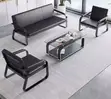 Sofa ya Kisasa ya Ngozi ya Seaters 5 kwa Eneo la Kusubiri - 3