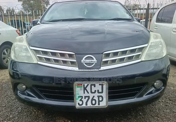 Nissan Tiida 2009 Matt Black - 1