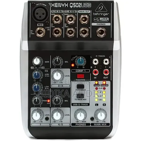 Behringer Xenyx Q502USB Mixer - 1