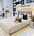 Premium Pleated Wave Duvet Cover Set (Includes Flat Sheet) - 3