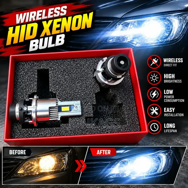 D2R HID-Style LED Headlight Bulbs (Pair) - 1