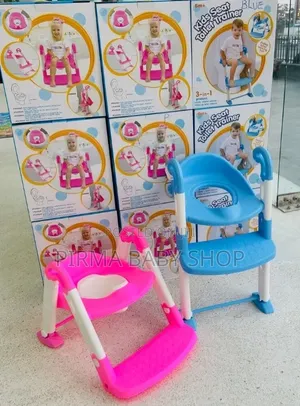 Kiti cha Choo cha Watoto cha 3-in-1 chenye Ngazi